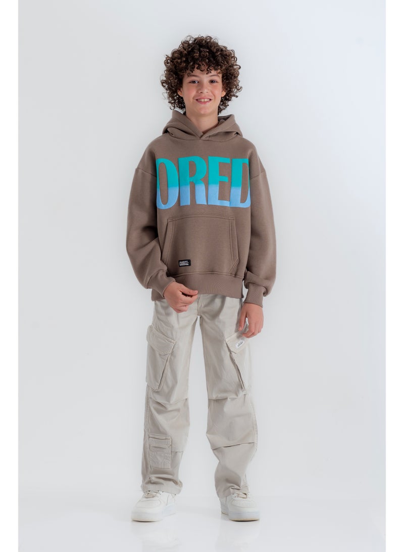 سي إن جينز وير كيدز بنطلون أولادي جاباردين واسع - Image 4